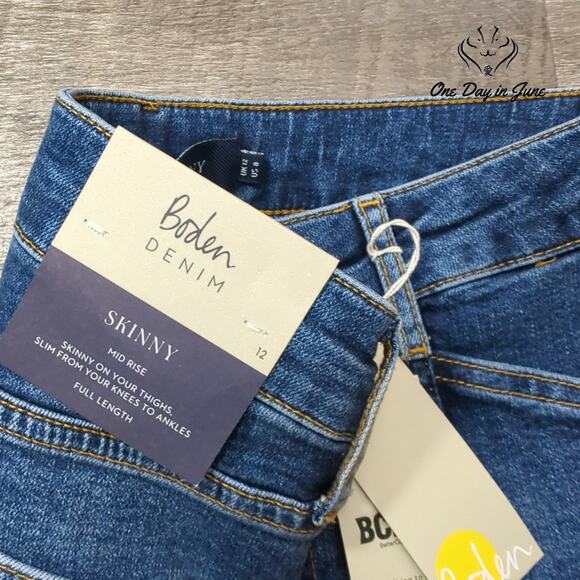Boden Blue Skinny Jeans - Picture 2 of 6